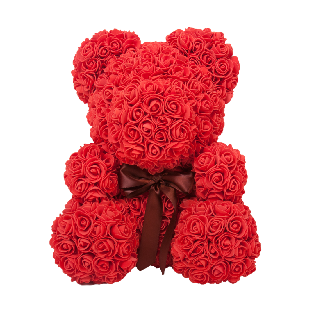valentine's day special rose bear