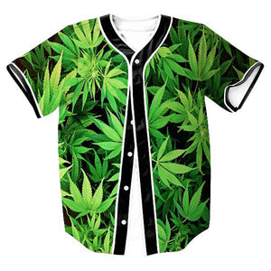 Weed Baseball Jersey | UNISUP 