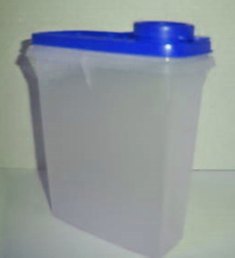 TUPPERWARE MODULAR MATES MINI CEREAL STORER Keeper Container 3.5-c SAPPHIRE BLUE