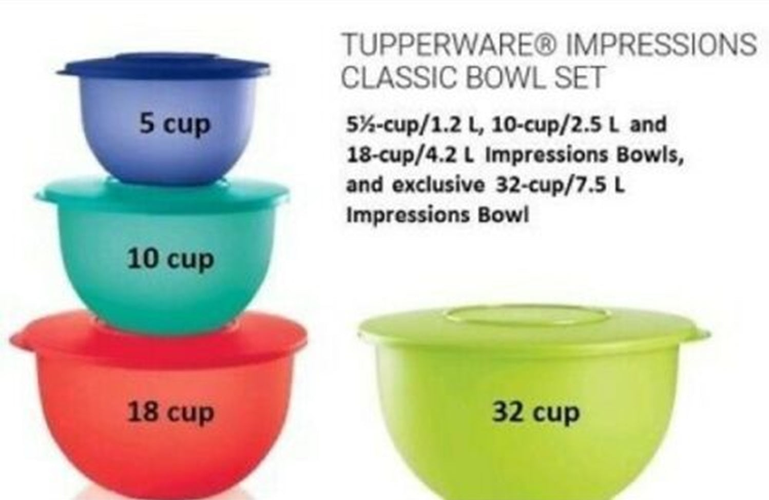 32 cup. Новая классика Tupperware.