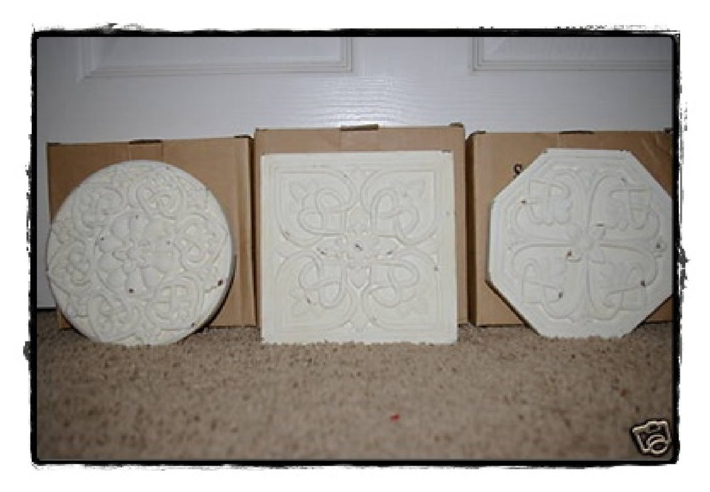 Southern Living At Home Trio 3 Central Park Plaques Three Wall Art N Plastic Glass And Wax Pgw