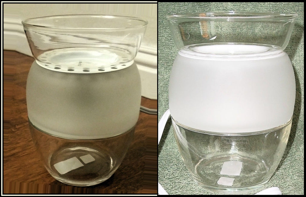 Partylite Electric Scentglow Glo Scent Plus Wax Aroma Melts Warmer Diy Plastic Glass And Wax Pgw