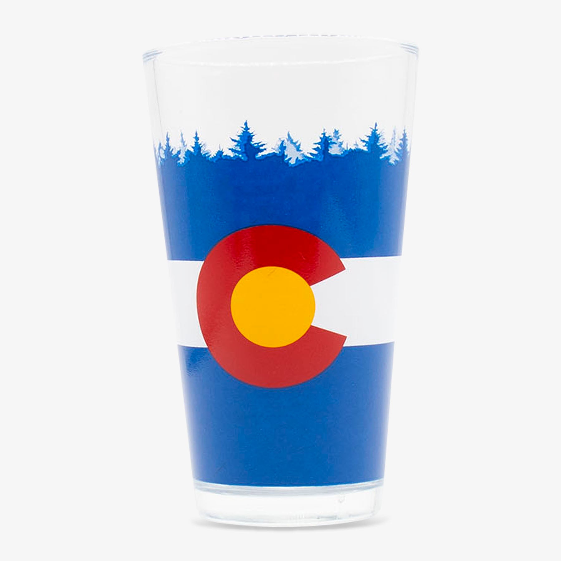 Colorado Flag Pint Glass — Aksels
