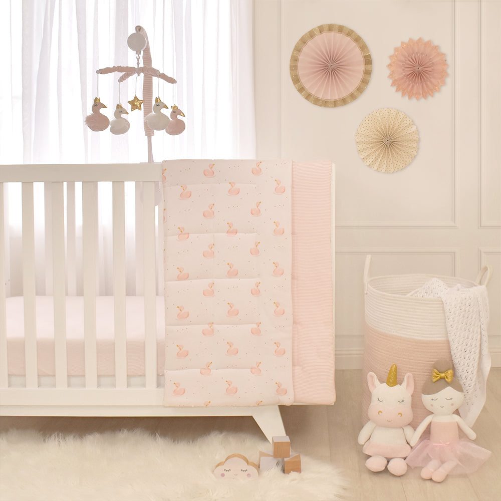 swan princess cot mobile