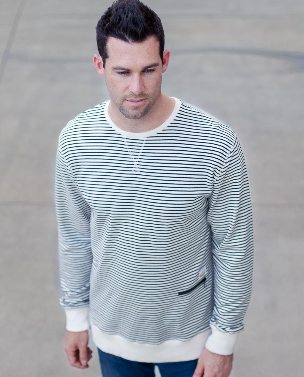 SLVDR Serge Stripe Torch Crew