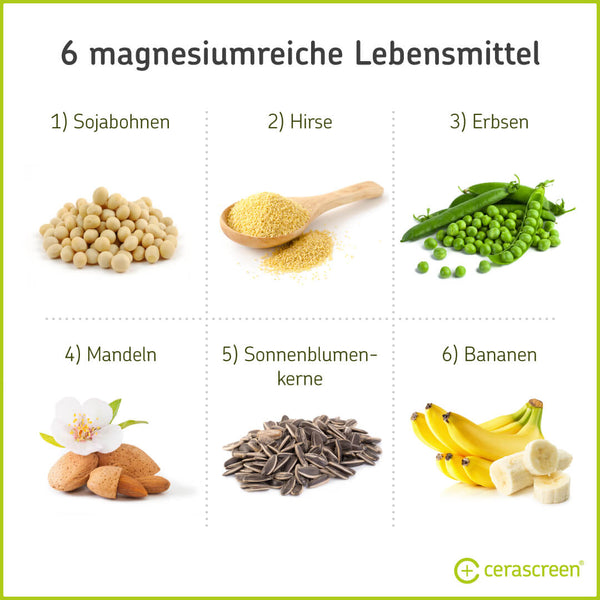 Lebensmittel mit viel Magnesium