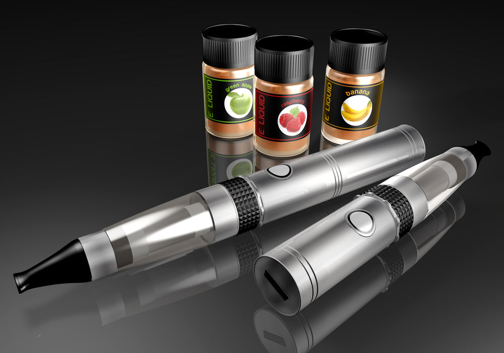 Five different Edge e-liquid flavours 