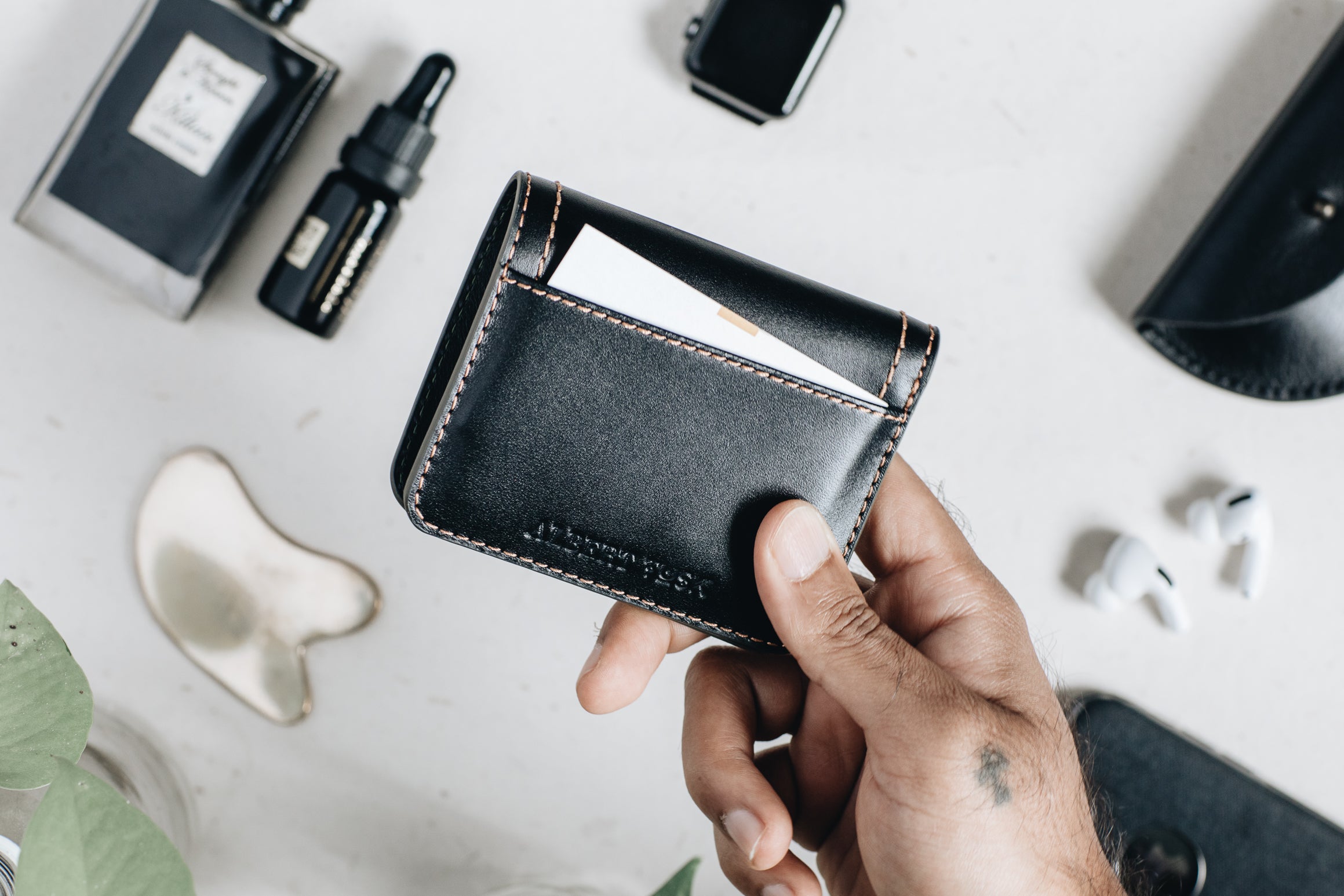 tall bifold wallet