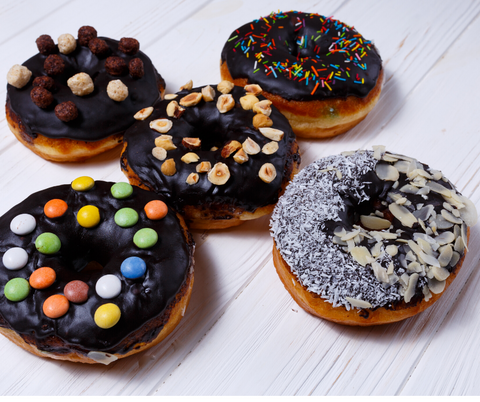 Chocolate donuts