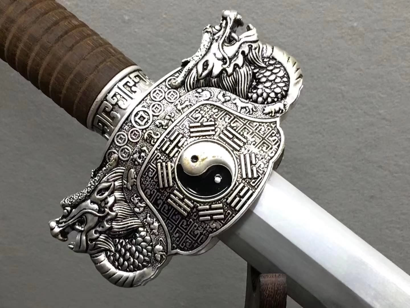 Bagua jian sword,High carbon steel blade,Rosewood scabbard– Chinese ...