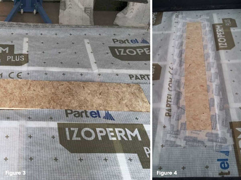 IZOPERM PLUS Airtightness Test - Membrane to OSB