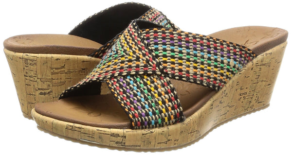 skechers delighted wedge sandal