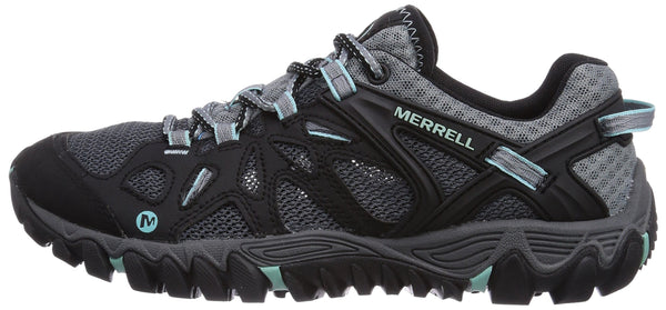 merrell all black shoes