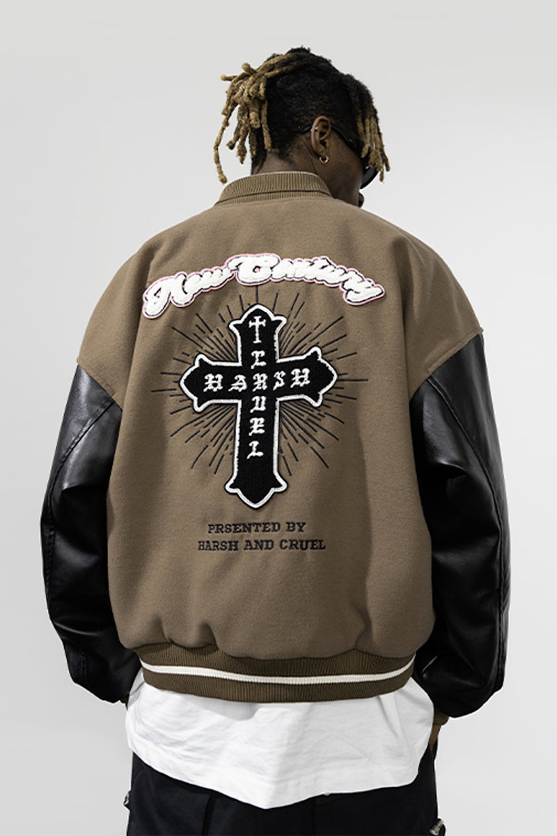 Shattered Varsity Jacket | INTL Collective