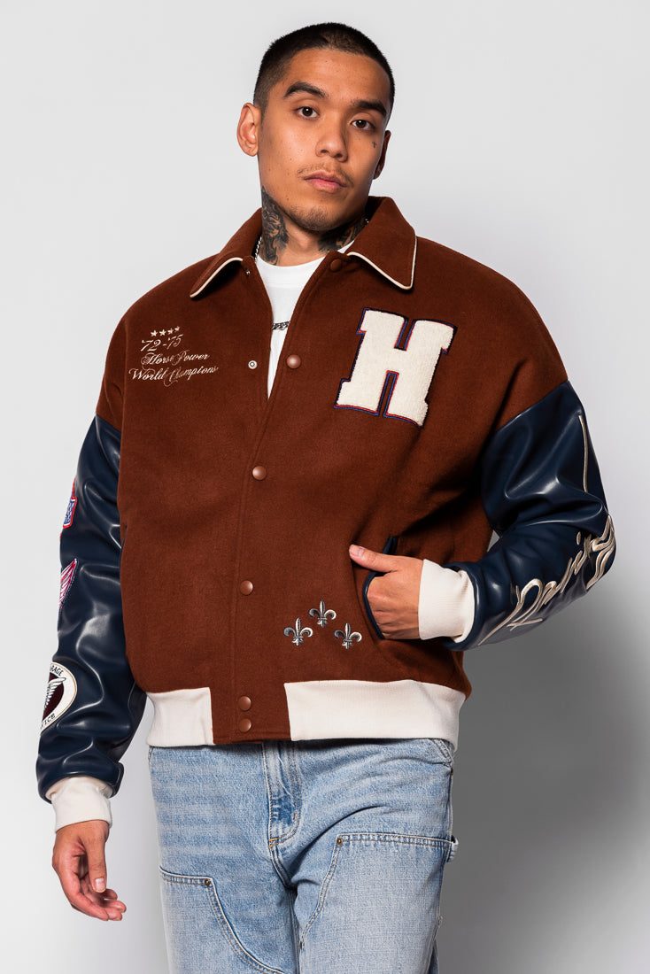 Money Club Varsity Jacket | INTL Collective