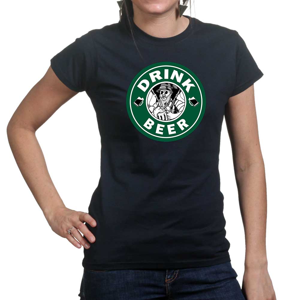 beer t shirt women's