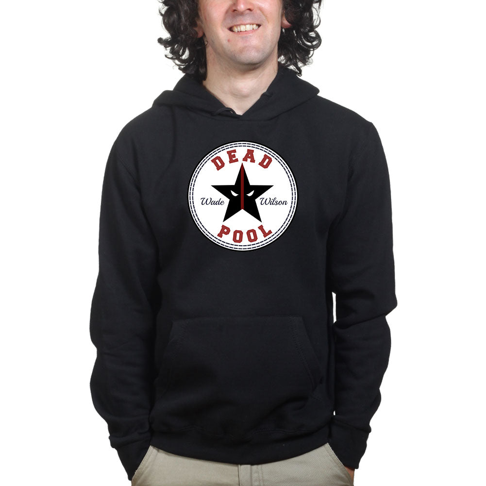 black converse hoodie