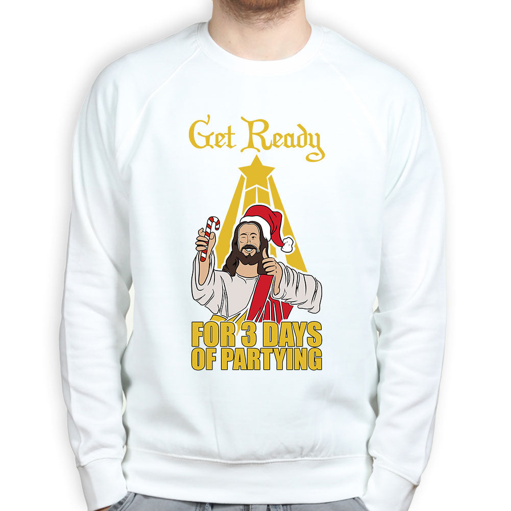 Jesus Christmas Party Sweatshirt - 