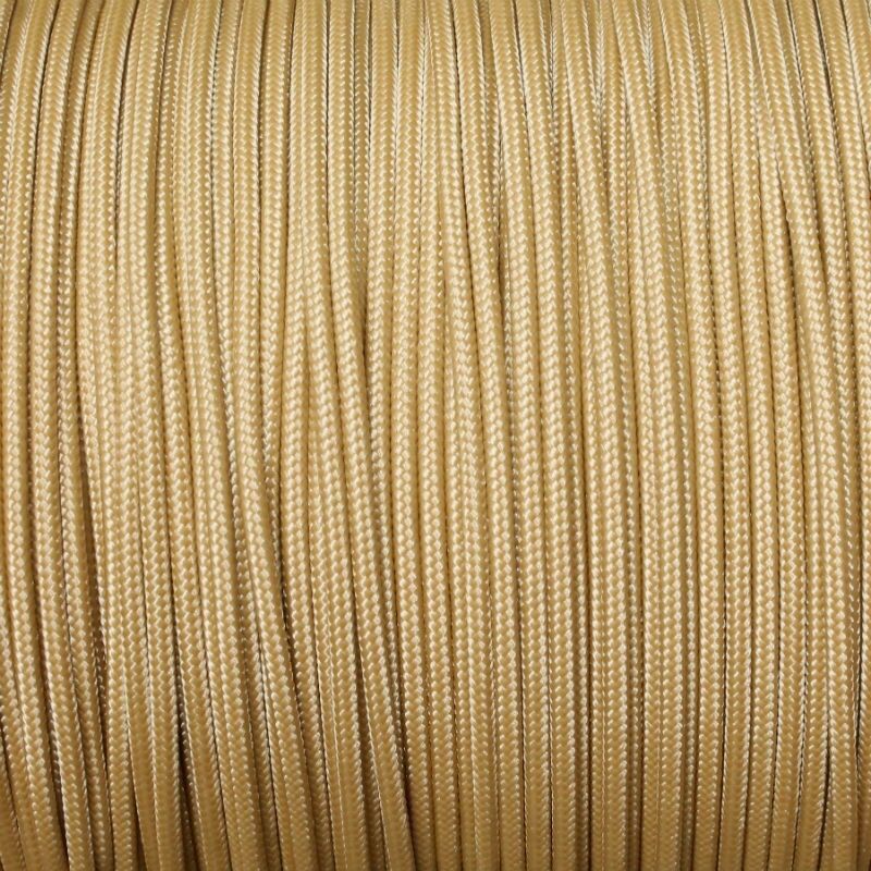 CORDÓN PARACORD 3MM. BURDEOS/BEIGE. 1M.