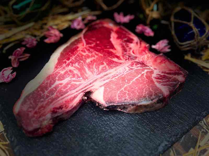Dry-Aged Wagyu Porterhouse Steak