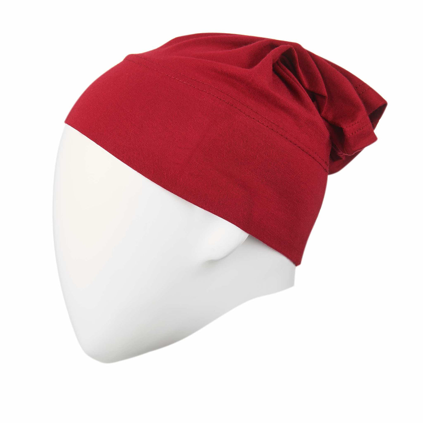 puur Van hen gekruld Full Size Head Cap for Hijab - Red – One Stop Halal