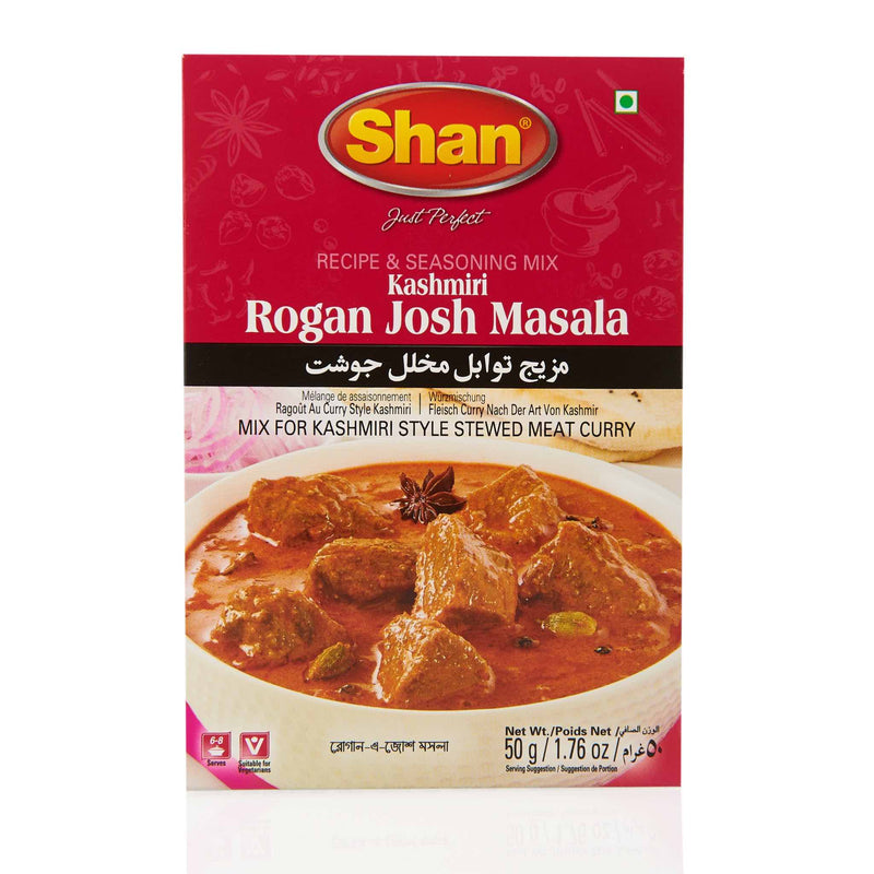 Shan Rogan Josh Recipe - Front