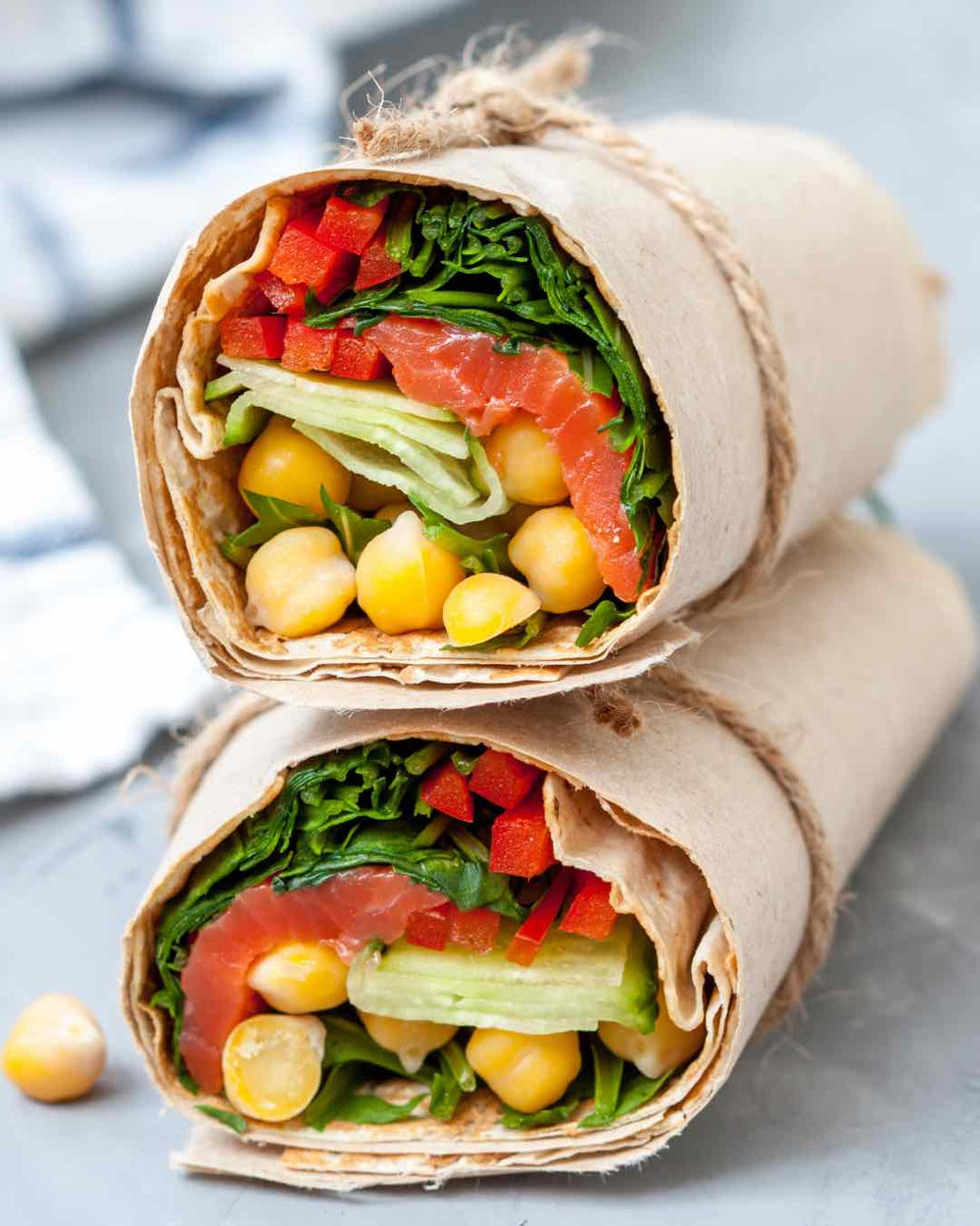 Salmon Wrap - Hungry Healthy Happy