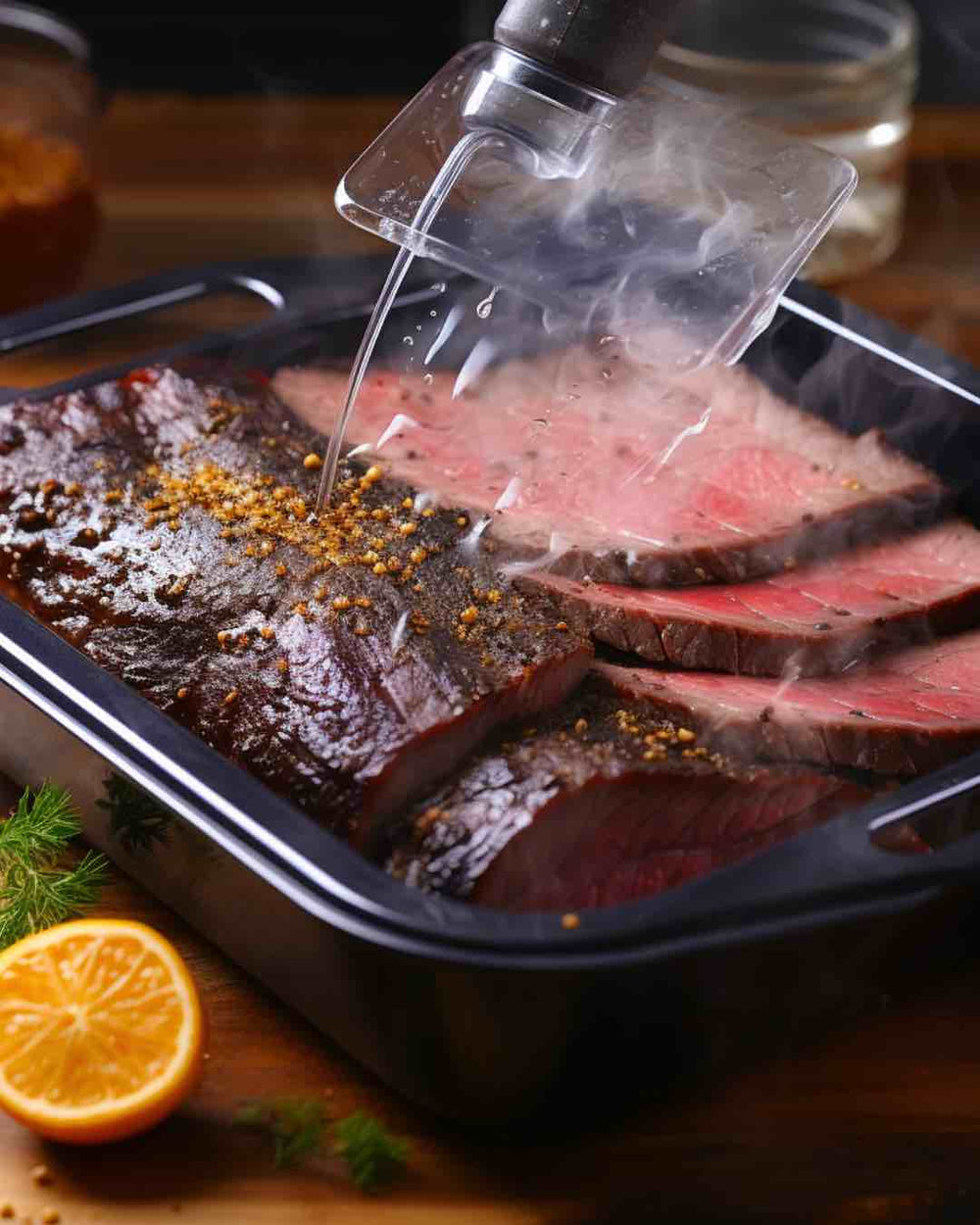 Sous Vide Brisket (No Grill or Smoker Required!) - Platings + Pairings