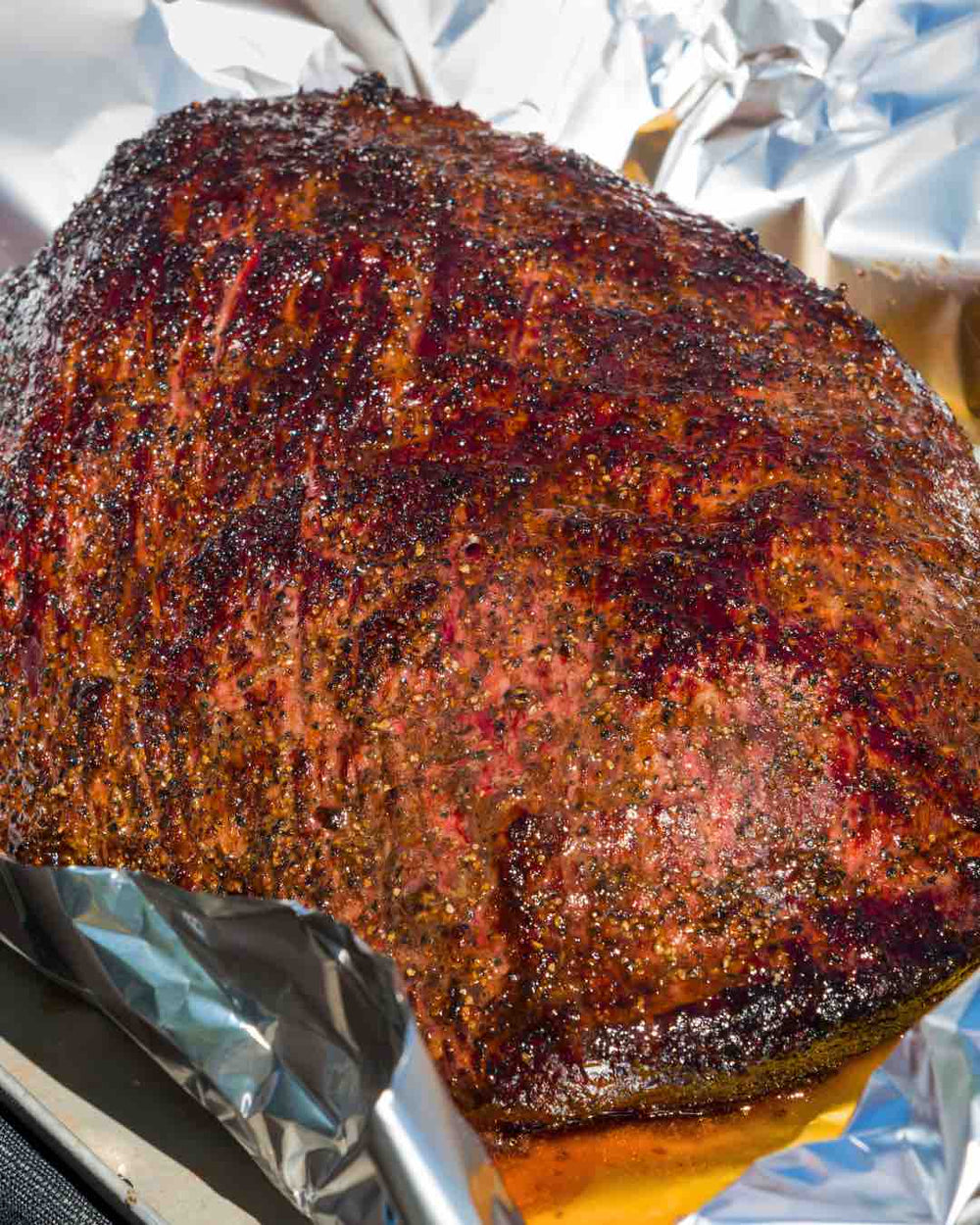 Wrapping Briskets In Foil Stops Temperature Stall and Prevents Drying