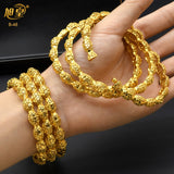 Indian 24K Gold Plated Bangle Bracelet 