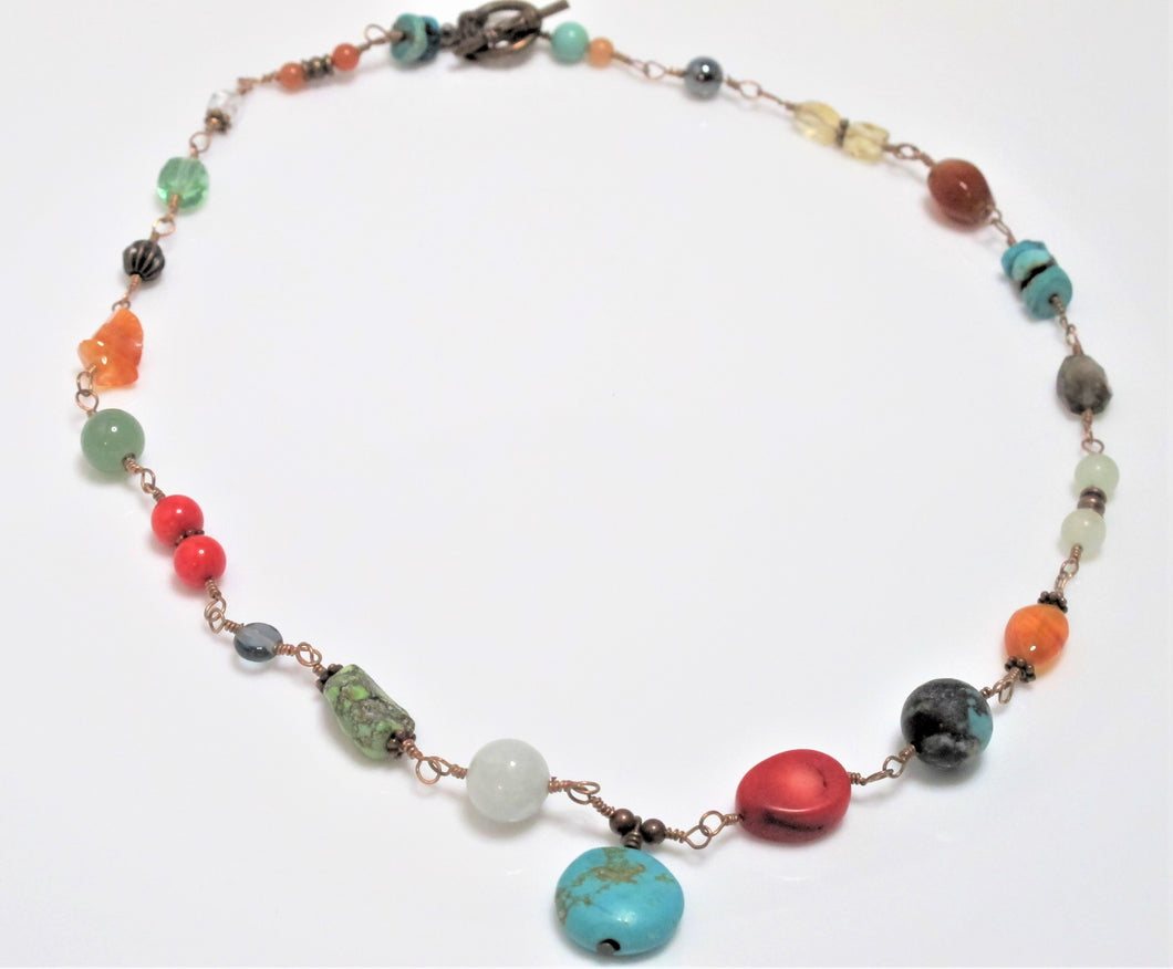 turquoise and coral jewelry