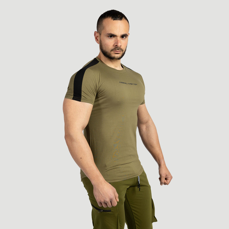 PANTALONE TASCONI UOMO DENVER - VERDE MILITARE - Animal Ambition