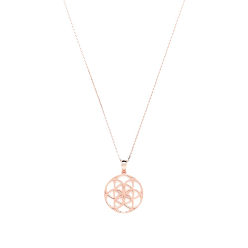 Seed of Life Necklace 18K Gold Vermeil