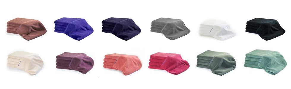 Bleach Resistant Color Towels