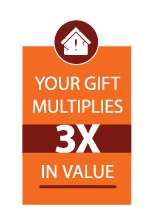 you gift multiplies 3x in value