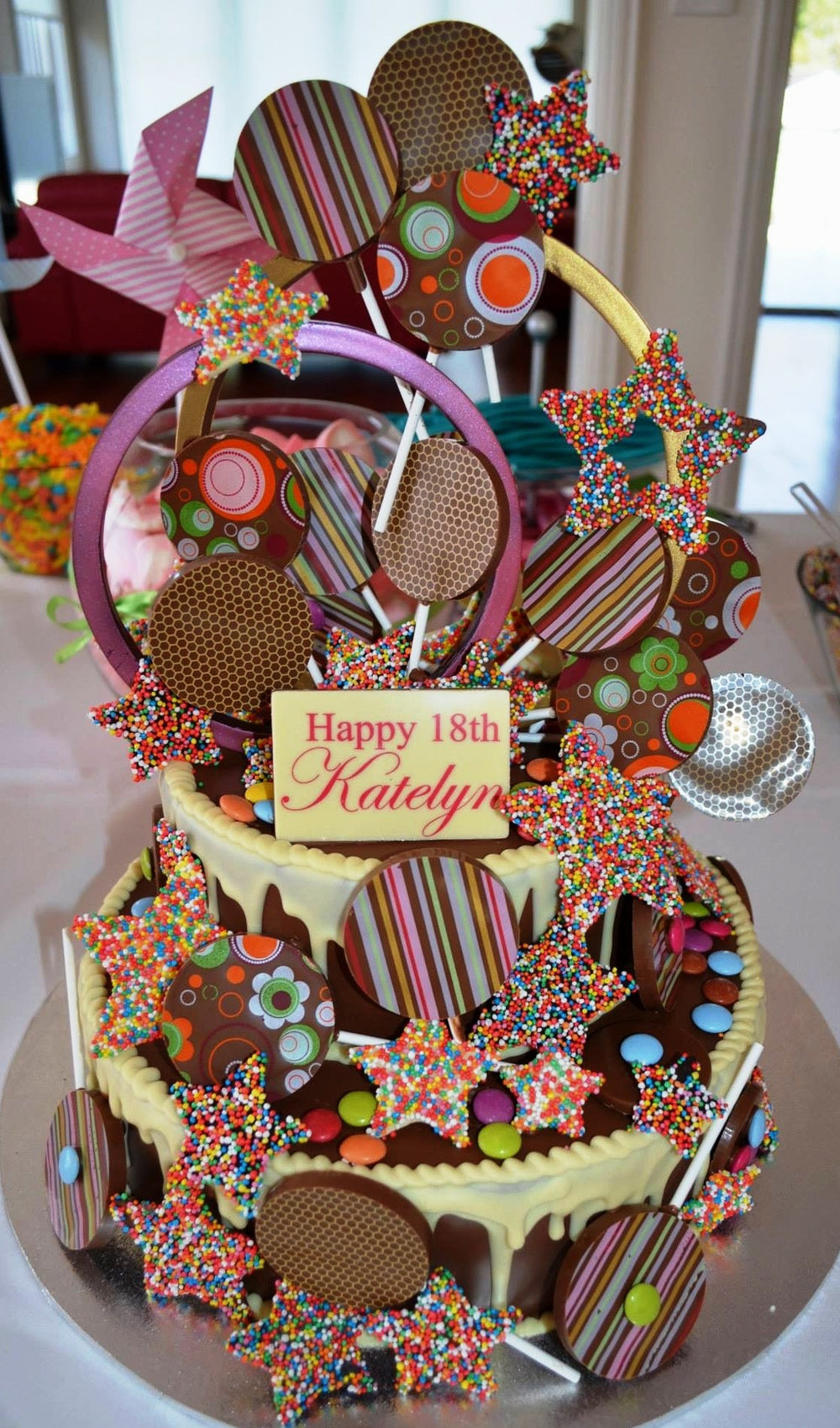 Chocolate Smash Cake - 18th Birthday - Essenze Chocolates