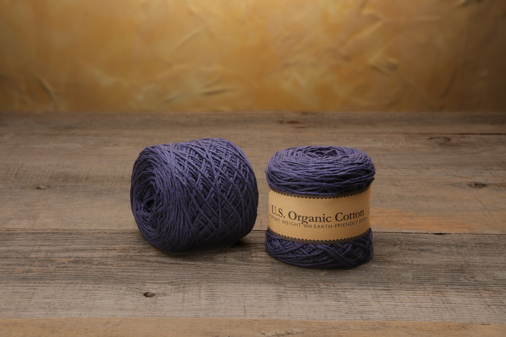 U.S. Organic Cotton Yarn – Sport Weight 