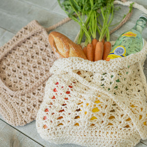 crochet carry all bag