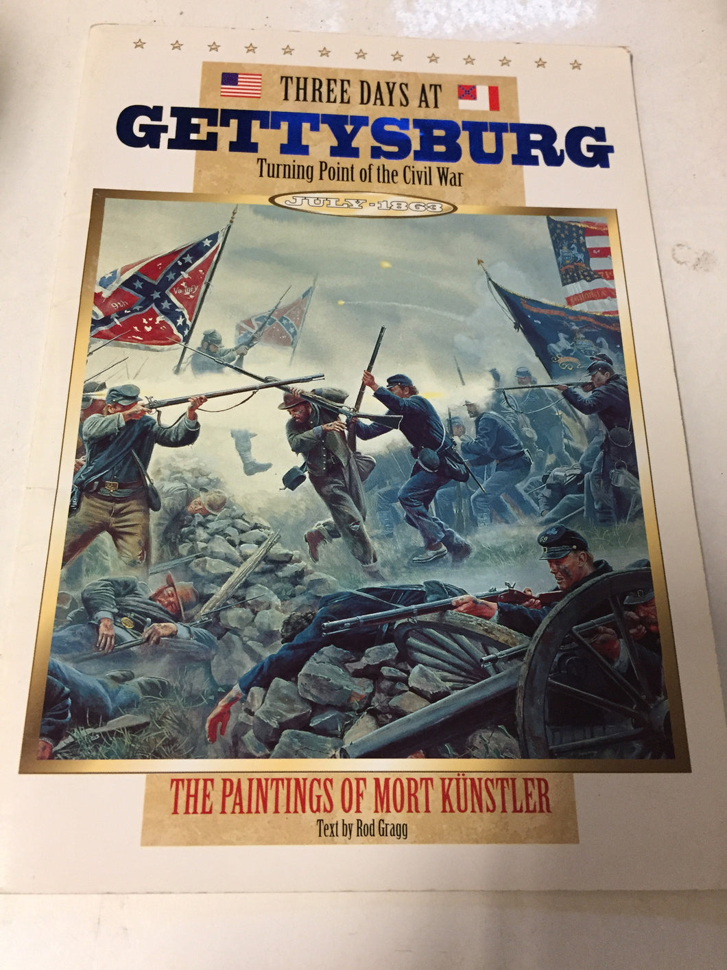 Three Days At Gettysburg Turning Point Of The Civil War Slickcatbooks