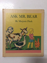 ask mr bear book