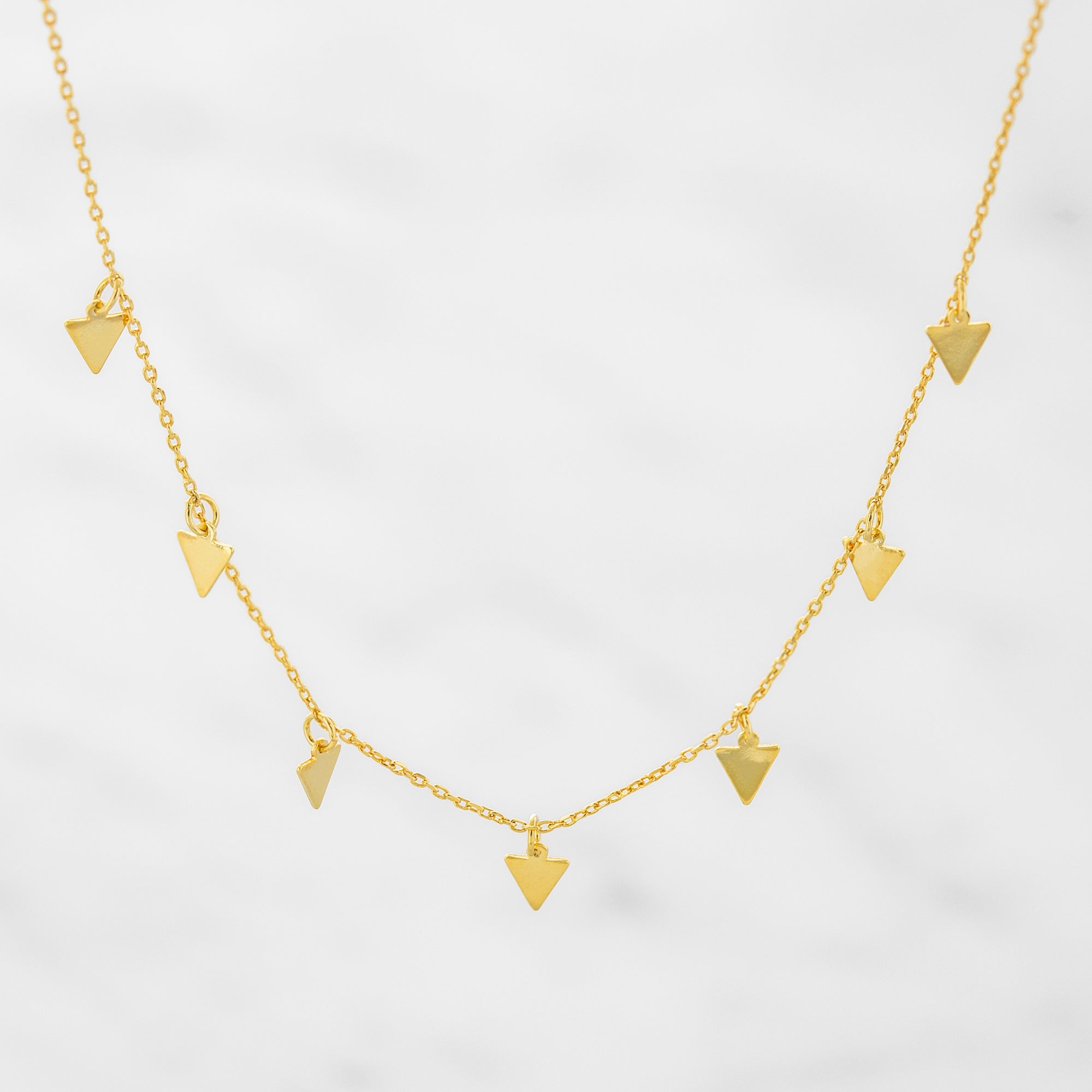 Triangle Charm Necklace