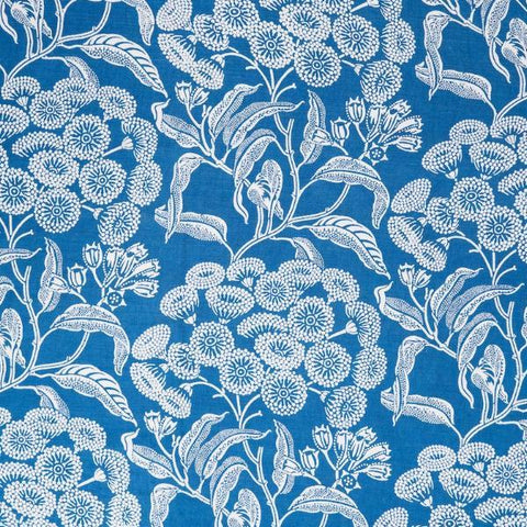 Utopia Goods - Angophora Blue Linen Furnishing Fabric