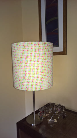 drum bedside light lampshade pantone inspiration 3Chooks lampshade making supplies