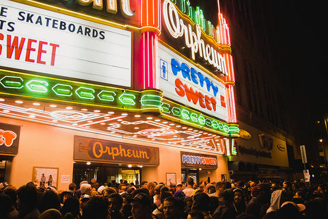 pretty sweet premier in orpheum theater