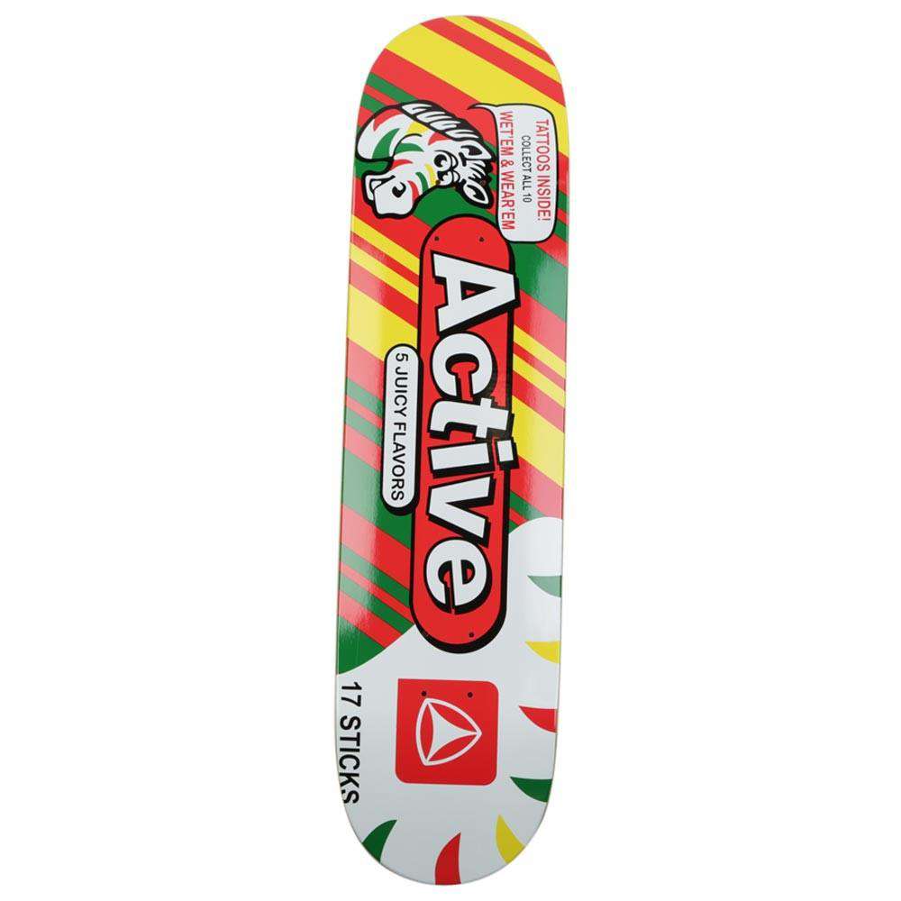 Active Stripe Skateboard Deck