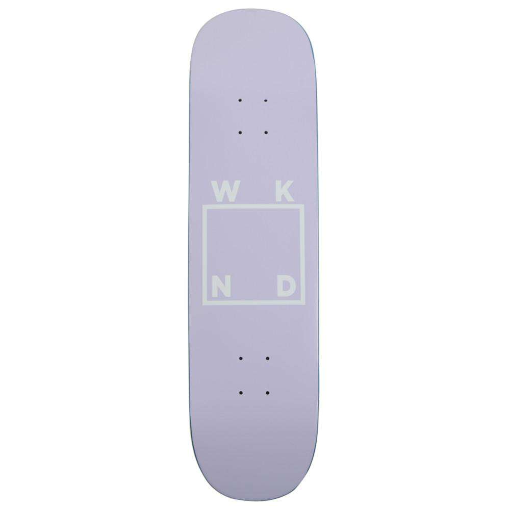 WKND Lavender Logo Skateboard Deck 8.25 X 32