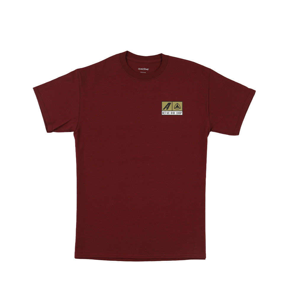 Shear T-Shirt - Burgundy