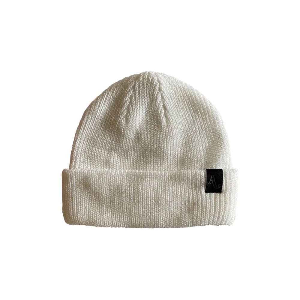 Simple Beanie - White