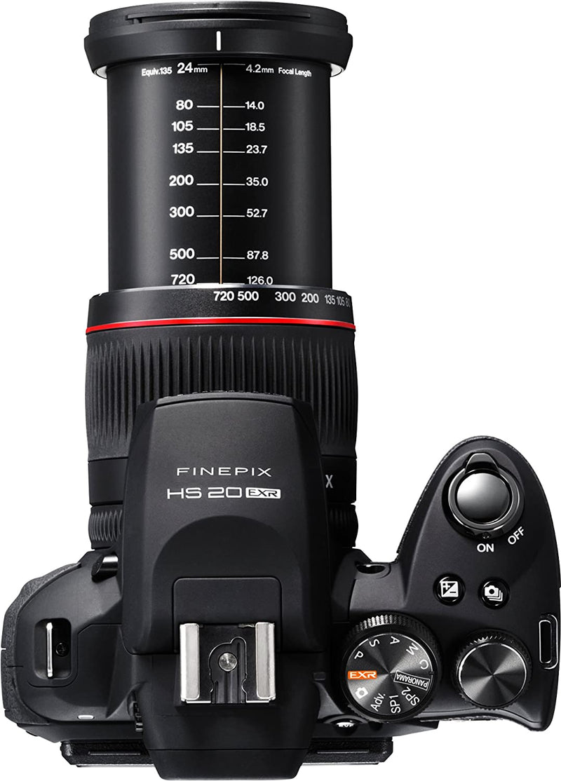 Absorberen Mauve Civic Fujifilm FinePix HS20 16MP Digital Camera, EXR BSI CMOS High Speed Sensor,  Fujinon 30x Wide Angle Optical Zoom Lens | Camera Wholesalers