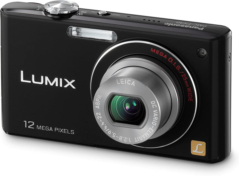 Wonen Ongunstig Vies Panasonic Lumix DMC-FX48 Digital Camera (Black)